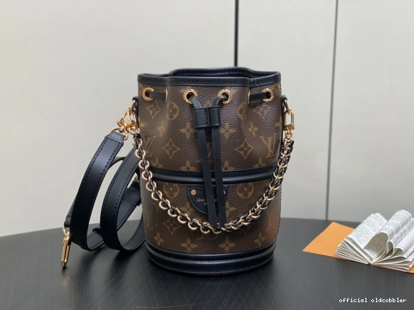 Official oldcobbler VUITTON Bag-14*20.5*14CM New Canoe LOUIS 0819